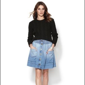 Current/Elliot Ice Cream Skirt in Tidepool